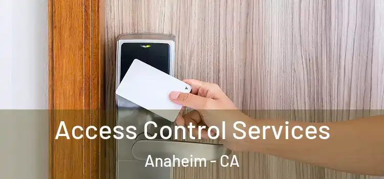 Access Control Services Anaheim - CA