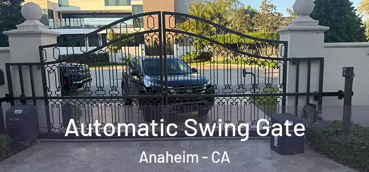  Automatic Swing Gate Anaheim - CA