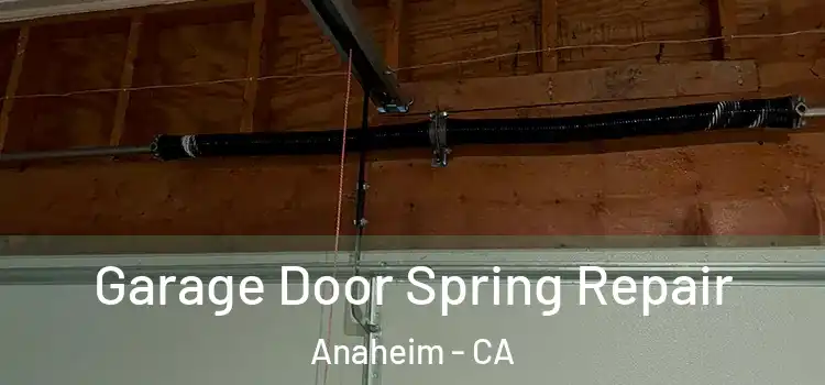  Garage Door Spring Repair Anaheim - CA