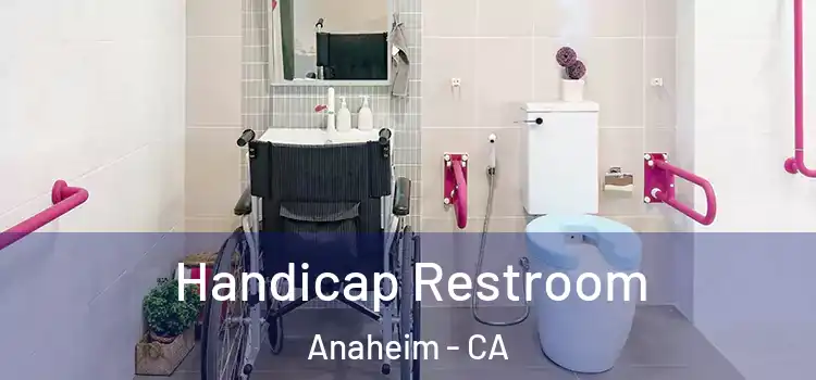  Handicap Restroom Anaheim - CA