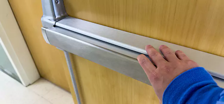 Installing a Push Bar on a Door Anaheim