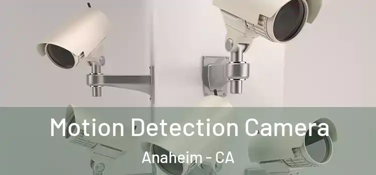  Motion Detection Camera Anaheim - CA