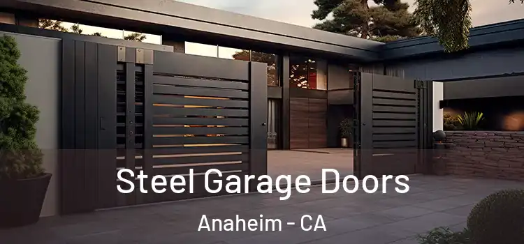 Steel Garage Doors Anaheim - CA